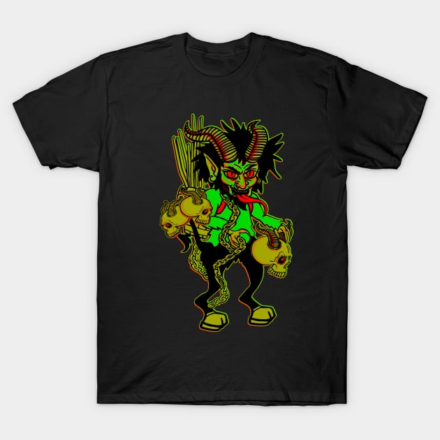 Krampus Is Coming T-Shirt by heathengirl64